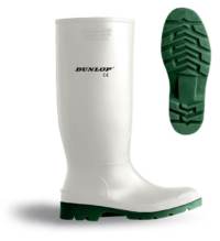 Bota de PVC/NITRILO Dunlop blanca 1588-BAB Bota de PVC/NITRILO Dunlop blanca 1588-BAB