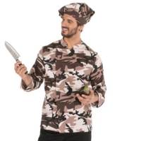 Chaqueta de cocina Garys Camuflaje Chaqueta de cocina Garys Camuflaje