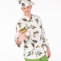 chaqueta cocinero olivas Gary´s