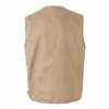 Chaleco Multibolsillos Beige-Arena Espalda Velilla 105901 Tipo Safari Distinción Chaleco Multibolsillos Beige-Arena Espalda Velilla 105901 Tipo Safari Distinción