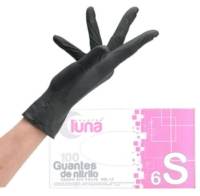 Guante desechable de nitrilo negro sin polvo 3,5G Guante desechable de nitrilo negro sin polvo 3,5G