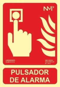Señal "Pulsador de alarma" Normaluz RD00111 Señal "Pulsador de alarma" Normaluz RD00111