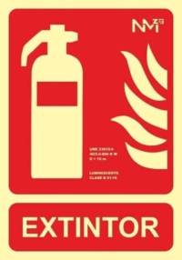 Señal de "Extintor" Normaluz RD00101 Señal de "Extintor" Normaluz RD00101