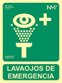 Señal "lavaojos de emergencia" Normaluz Señal "lavaojos de emergencia" Normaluz
