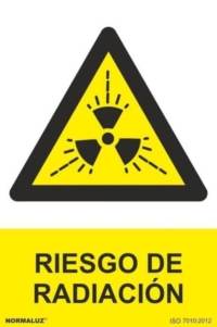 Señal riesgo de radiación Normaluz Señal riesgo de radiación Normaluz