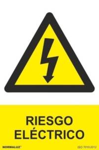 Señal "Riesgo eléctrico" Normaluz Señal "Riesgo eléctrico" Normaluz