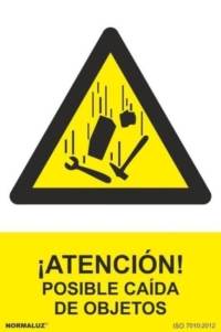 Señal "Atención posible caída de objetos" Normaluz Señal "Atención posible caída de objetos" Normaluz
