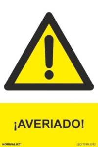 Señal "Averiado" Normaluz Señal "Averiado" Normaluz