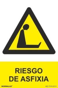 Señal "Riesgo de asfixia" Normaluz Señal "Riesgo de asfixia" Normaluz