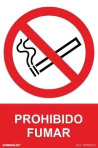 Señal "Prohibido fumar" Normaluz Señal "Prohibido fumar" Normaluz