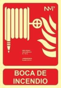 Señal "Boca de incendio" Normaluz Señal "Boca de incendio" Normaluz