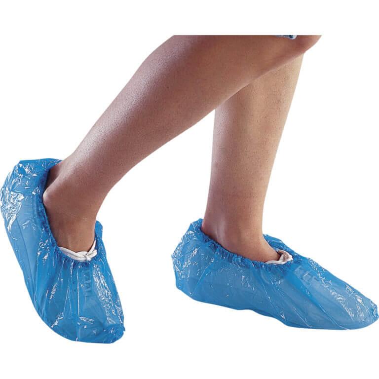 Cubrezapatos con goma elástica, desechable