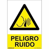 Señal "Peligro ruido" Normaluz Señal "Peligro ruido" Normaluz