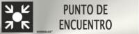 Señal informativa de punto de encuentro Normaluz Señal informativa de punto de encuentro Normaluz