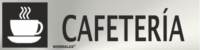 Señal informativa de cafetería Normaluz Señal informativa de cafetería Normaluz