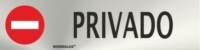 Señal informativa de privado Normaluz Señal informativa de privado Normaluz
