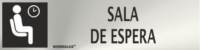 Señal informativa de sala de espera Normaluz RD707048 Señal informativa de sala de espera Normaluz RD707048
