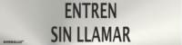 Señal informativa de entren sin llamar Normaluz Señal informativa de entren sin llamar Normaluz