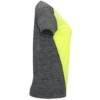 Camiseta técnica Zolder mujer amarillo flúor-negro lado Camiseta técnica Zolder mujer amarillo flúor-negro lado