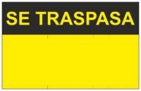 Señal "SE TRASPASA" normaluz Señal "SE TRASPASA" normaluz