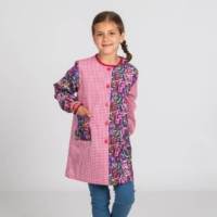 Babi escolar Vocales Fucsia Vichy Garys 307900