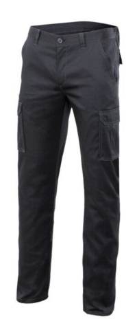 Pantalón stretch multibolsillos forrado Velilla 103005S, negro