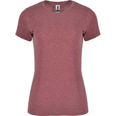 camiseta granate mujer