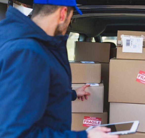 Ropa de trabajo y protección laboral de repartidor