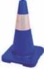 Cono Señalización Flexible Normaluz Azul