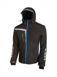 Parka Laboral Stretch Quick U-Power Negro