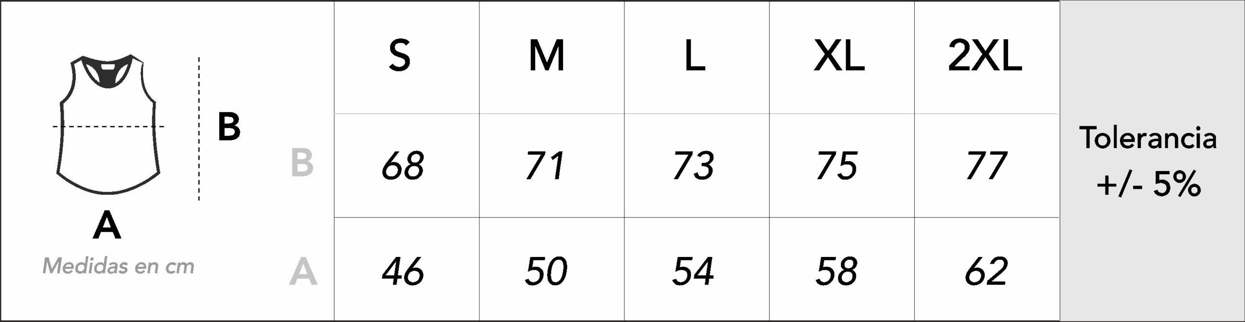 Guía Talla Move Mukua