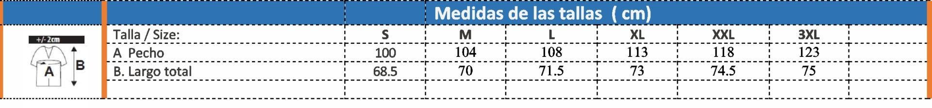 Guía Talla 8182 Issa Line