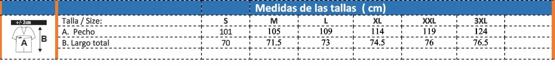 Guía Talla 8189 Issa Line