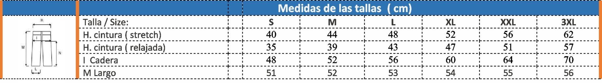 Guía Talla 8834B Issa Line