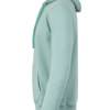 Sudadera con capucha Mukua Sidney MK605V verde grisáceo lado Sudadera con capucha Mukua Sidney MK605V verde grisáceo lado