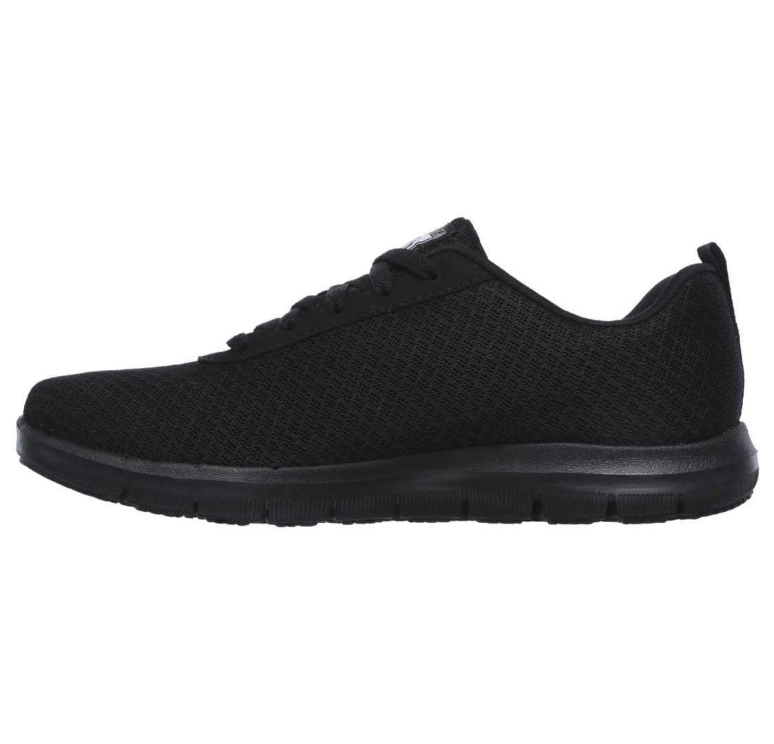 Zapatillas de trabajo Work Relaxed Fit: Nampa - Annod SR de Skechers Color  BLACK Talla 36