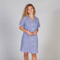 Bata Mujer Manga Corta Cuadros Vichy 5210 Garys Bata Mujer Manga Corta Cuadros Vichy 5210 Garys