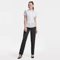Camisa Entallada Manga Corta Mujer Sofia Roly 5061 Distincion
