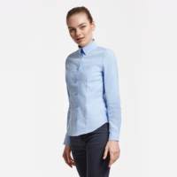 Camisa Mujer Con Bolsillo Oxford Roly 5068 Distincion