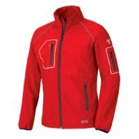 Chaqueta SoftShell Just de Mujer Roja 4515NL Issa Line Distincion