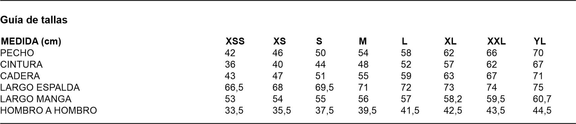 Talla Medina 9487 Mujer Garys