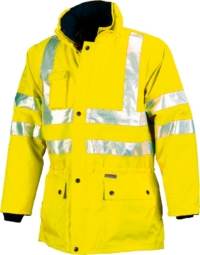 Parka Bicolor Triple Uso Alta Visibilidad Issa Line