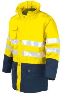 Parka Bicolor Alta Visibilidad Issa Line
