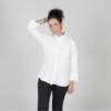 Blusa Mujer Cuello Mao Blanca Garys 2488 Distincion Blusa Mujer Cuello Mao Blanca Garys 2488 Distincion