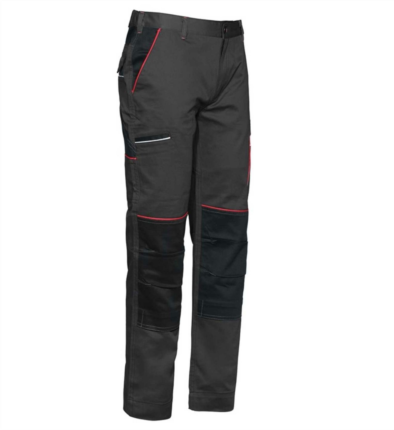 Issa Line 8028C Pantalones de trabajo, Hombre, Verde, L 