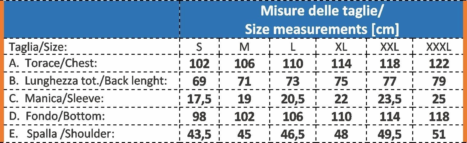 GUIA TALLA ISSA LINE 8825NB