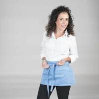 Delantal Corto Celeste Gary's 1200 Distinción