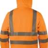 Chaqueta Alta Visibilidad Impermeable Delta Plus FlenHV espalda Chaqueta Alta Visibilidad Impermeable Delta Plus FlenHV espalda