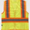 Chaleco de Rejilla Reflectante Workteam C3623 espalda Chaleco de Rejilla Reflectante Workteam C3623 espalda