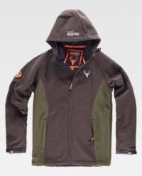 Chaqueta Workshell Con Capucha Workteam S8610